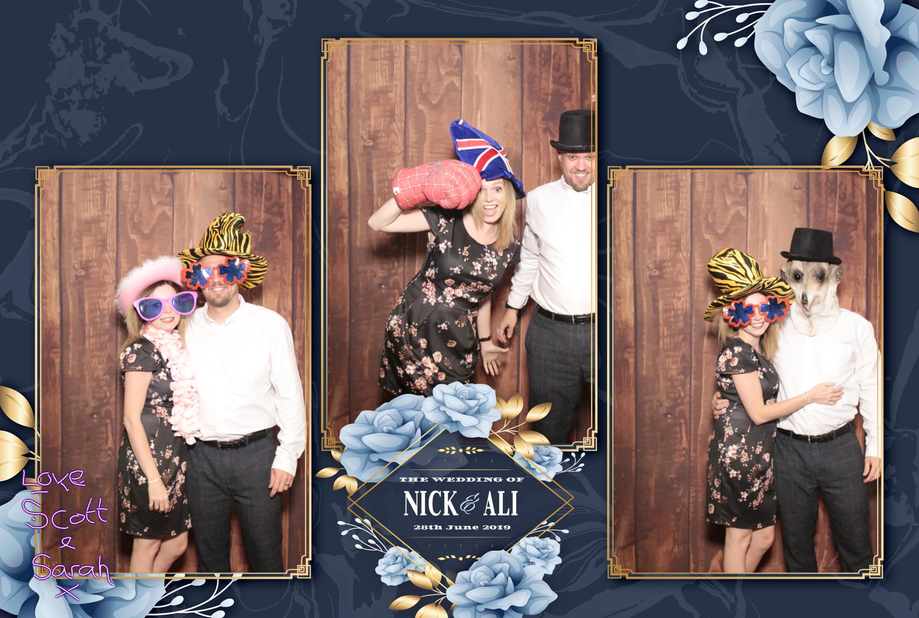 Nick & Ali's Wedding | View more photos from the event at gallery.myphotoboothexperience.co.uk/u/MyPhotoBoothExperienceLtd/Nick-Alis-Wedding